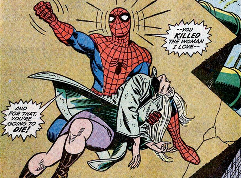 Gven Stacy'nin ölümü. The Amazing Spider-Man #121 (1973)