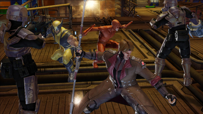 Marvel Ultimate Alliance 2'den bir görüntü.