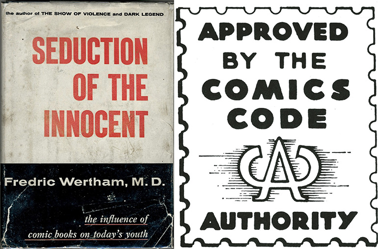 Seduction of Innocent (1954) ve Comics Code Authority etiketi 