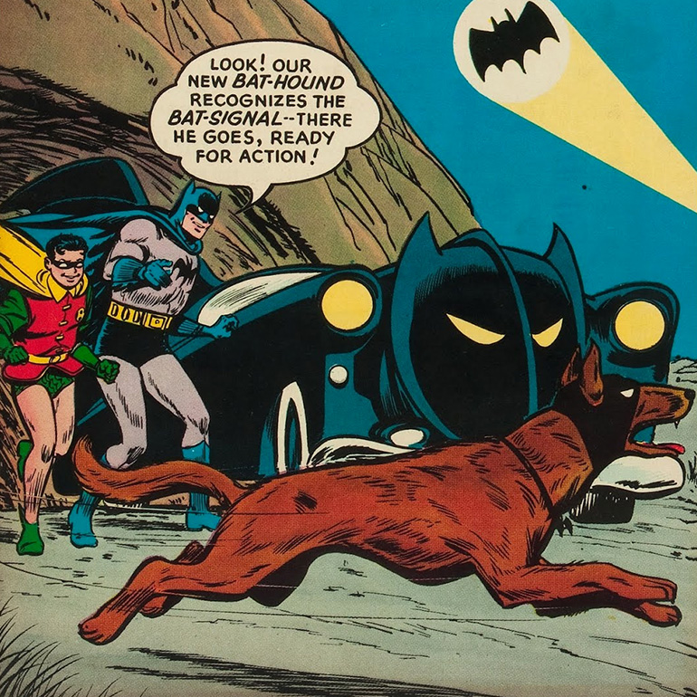 Batman'in köpeği, Bat-Hound!!! Batman #92 (1955)