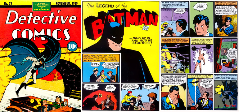 Batman'ın orijinini anlatan Detective Comics #33