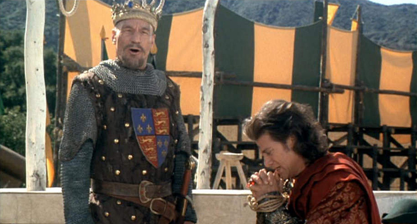 Kral Richard rolünde Patrick Stewart - Robin Hood: Men in Tights (1993) .