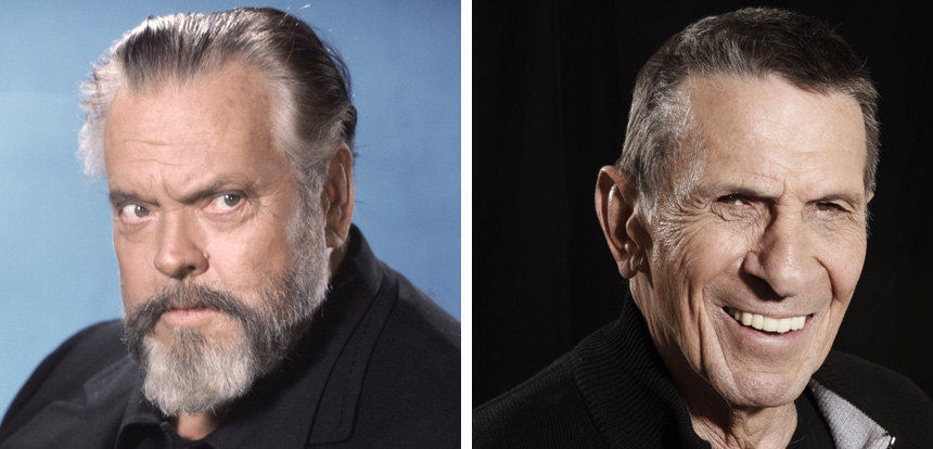 Orson Welles (1915-1985) ve Leonard Nimoy (1931-2015) Onları özlememek mümkün mü?