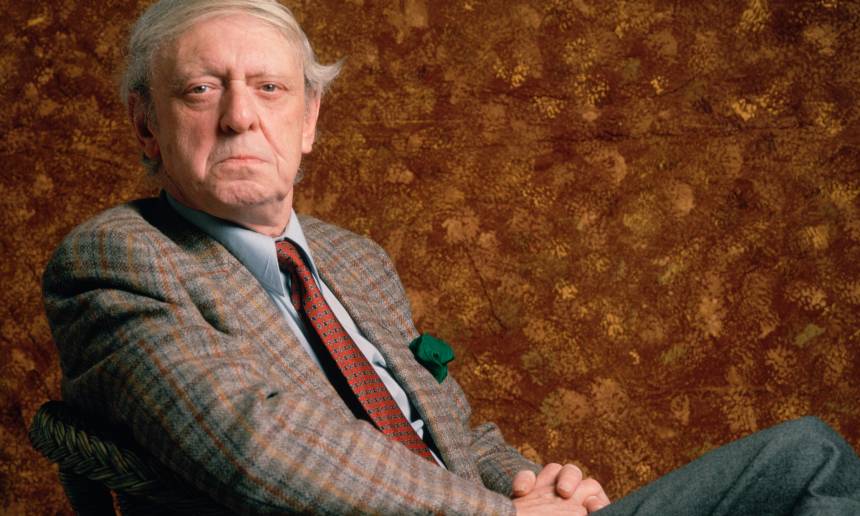 Paris march 1989. File photo: Anthony Burgess poses during promotion in france. Photo by Ulf Andersen / Getty images