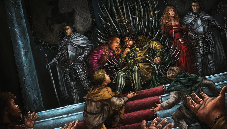 Lord Varys, Kral Robert Baratheon ve Kraliçe Cercei Lannister