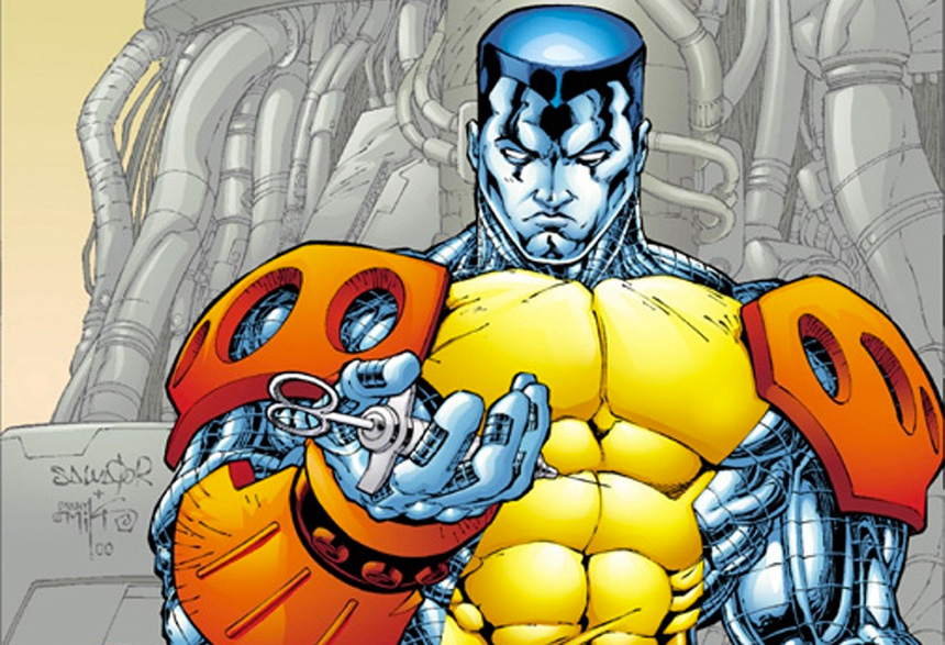 X-Men #390'ın kapağından bir detay