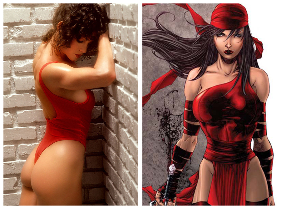 Elektra'ya ilham veren Lisa Lyon.