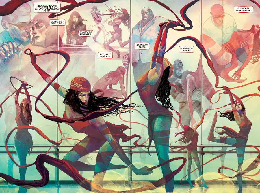 Elektra : Bloodlines'dan bir sahne.