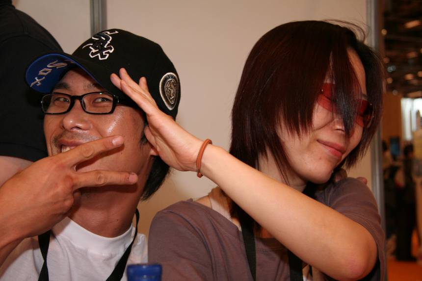 Kim_Young-Oh_and_Kim_Se_Young_20070706_Japan_Expo_2