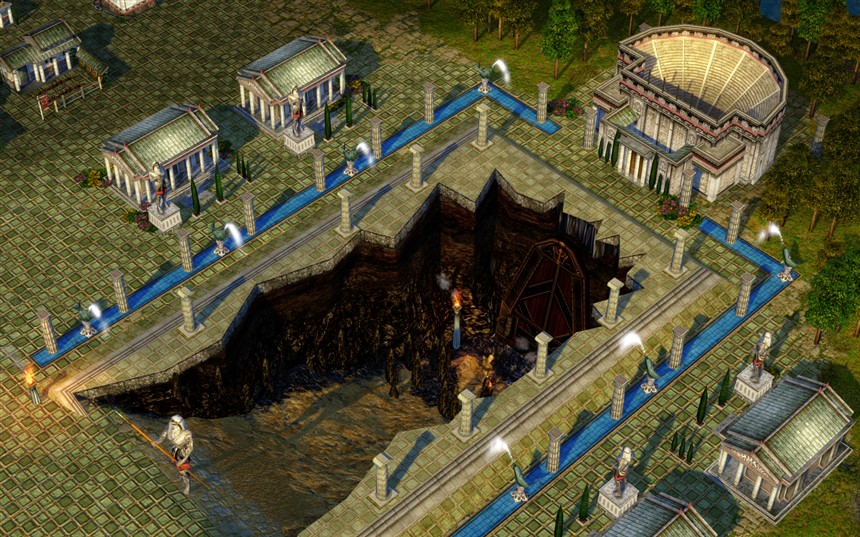 Atlantisin altında gizlenmiş olan Hades Gate 