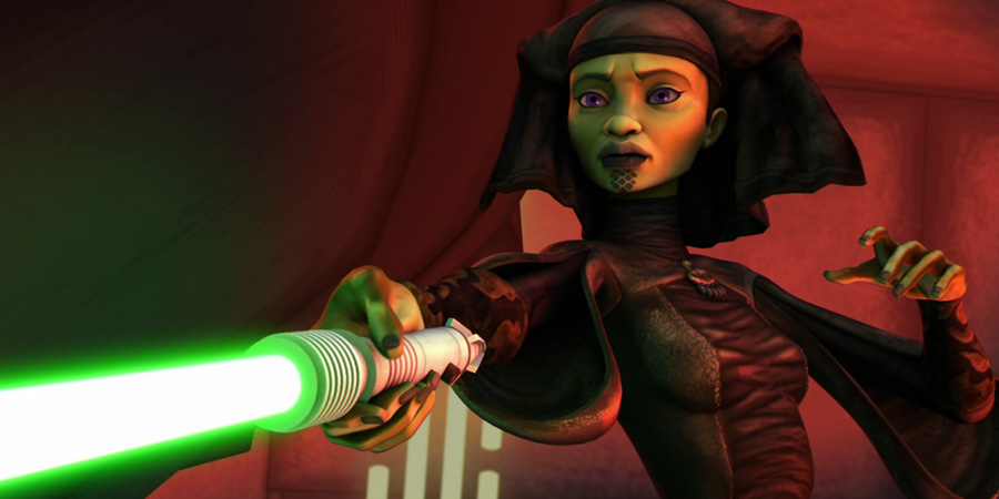 Aşağıdakilerden hangisi Ahsoka Tano'ya ihanet eden padawan Barriss Offee'nin ustasıdır?