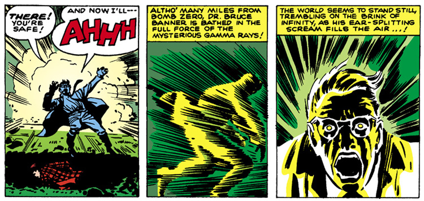 Bruce Banner'in süper gücü atom bombasından sağ kurtulmaktır