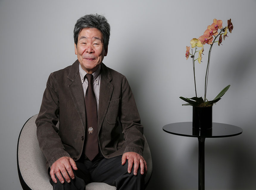 TORONTO, ON -- SEPTEMBER 5, 2014--Japanese animator and director Isao Takahata is photographed during a day of press for his new film, "The Tale of Princess Kaguya," at the Toronto International Film Festival, Sept. 5, 2014. (Jay L. Clendenin / Los Angeles Times)