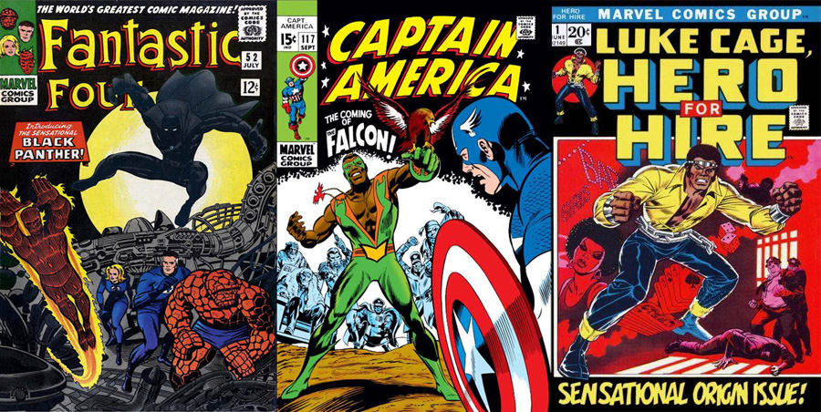 Marvel'in ilk jenerasyon siyah süper kahramanları