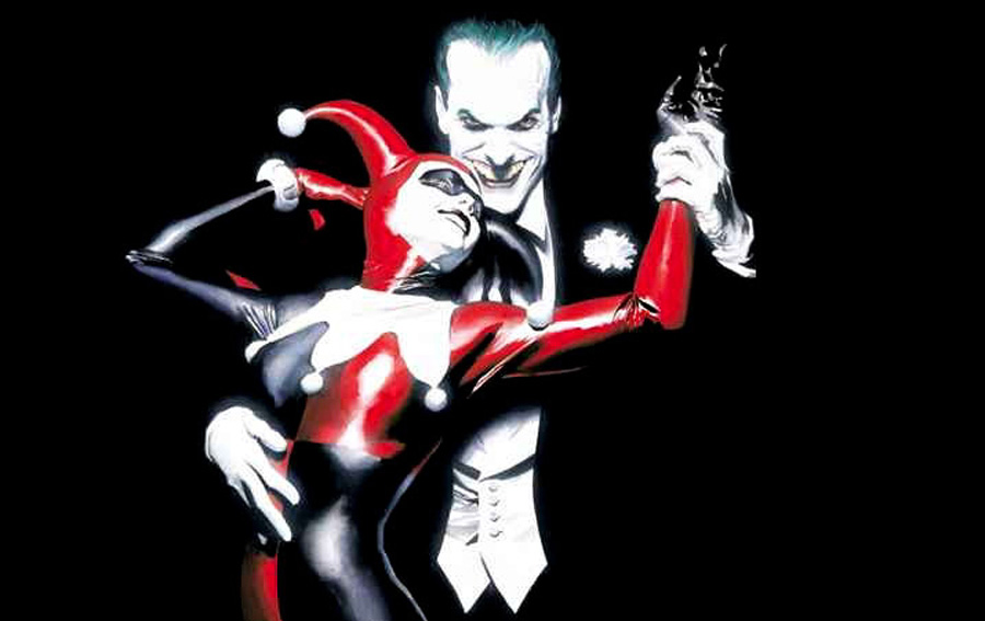 Alex Ross'un Joker ve Harley Quinn illüstrasyonu. Nasıl, tanıdık geldi mi?