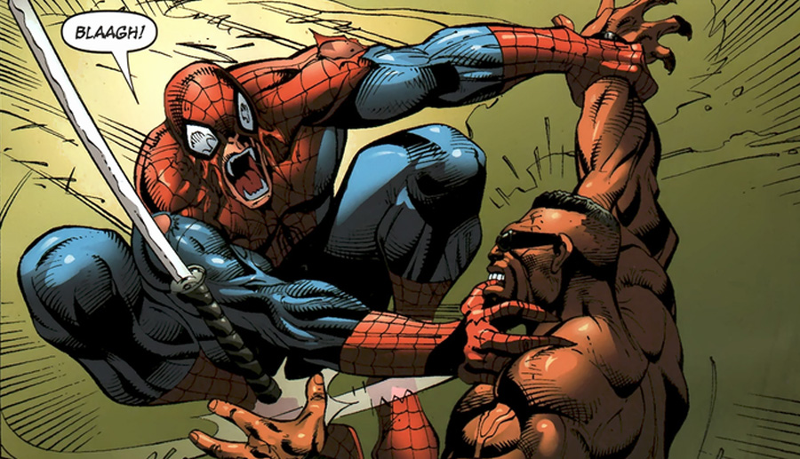 "Bak seni ıstırırım." Avenging Spider-Man