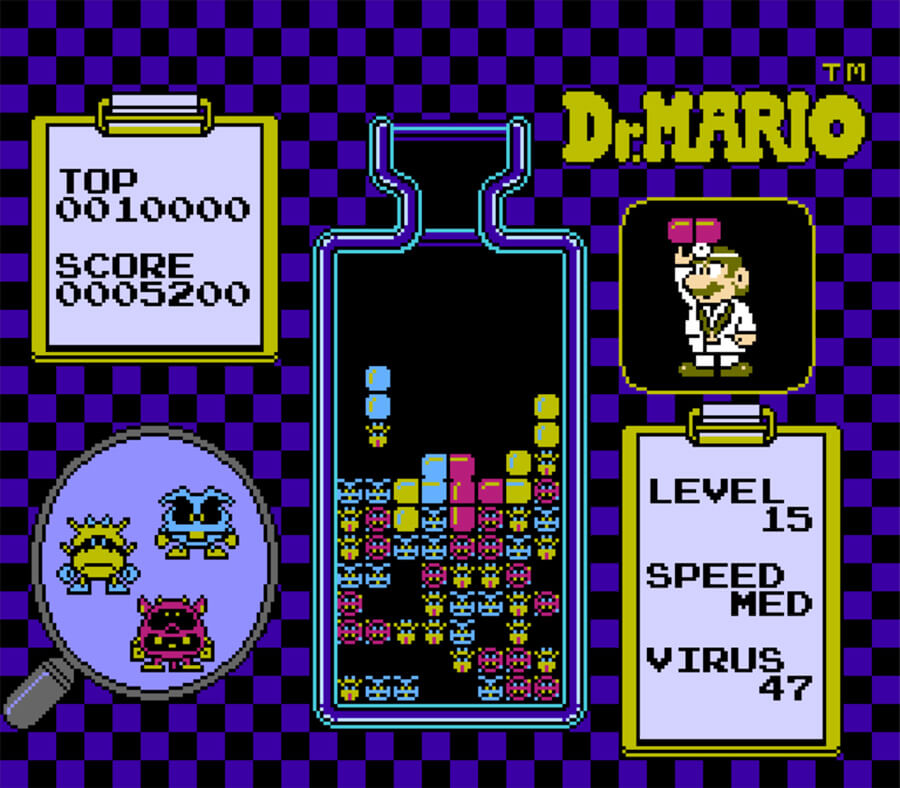 Dr. Mario - Nintendo NES (1990)