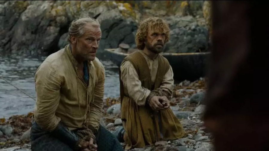 Jorah and Tyrion